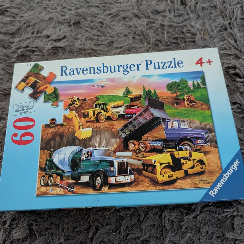 Ravensburger Construction Site Puzzle - 60 Pieces
